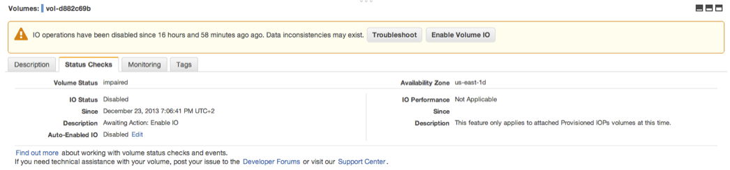 
                                    查看自动启用 IO
                                