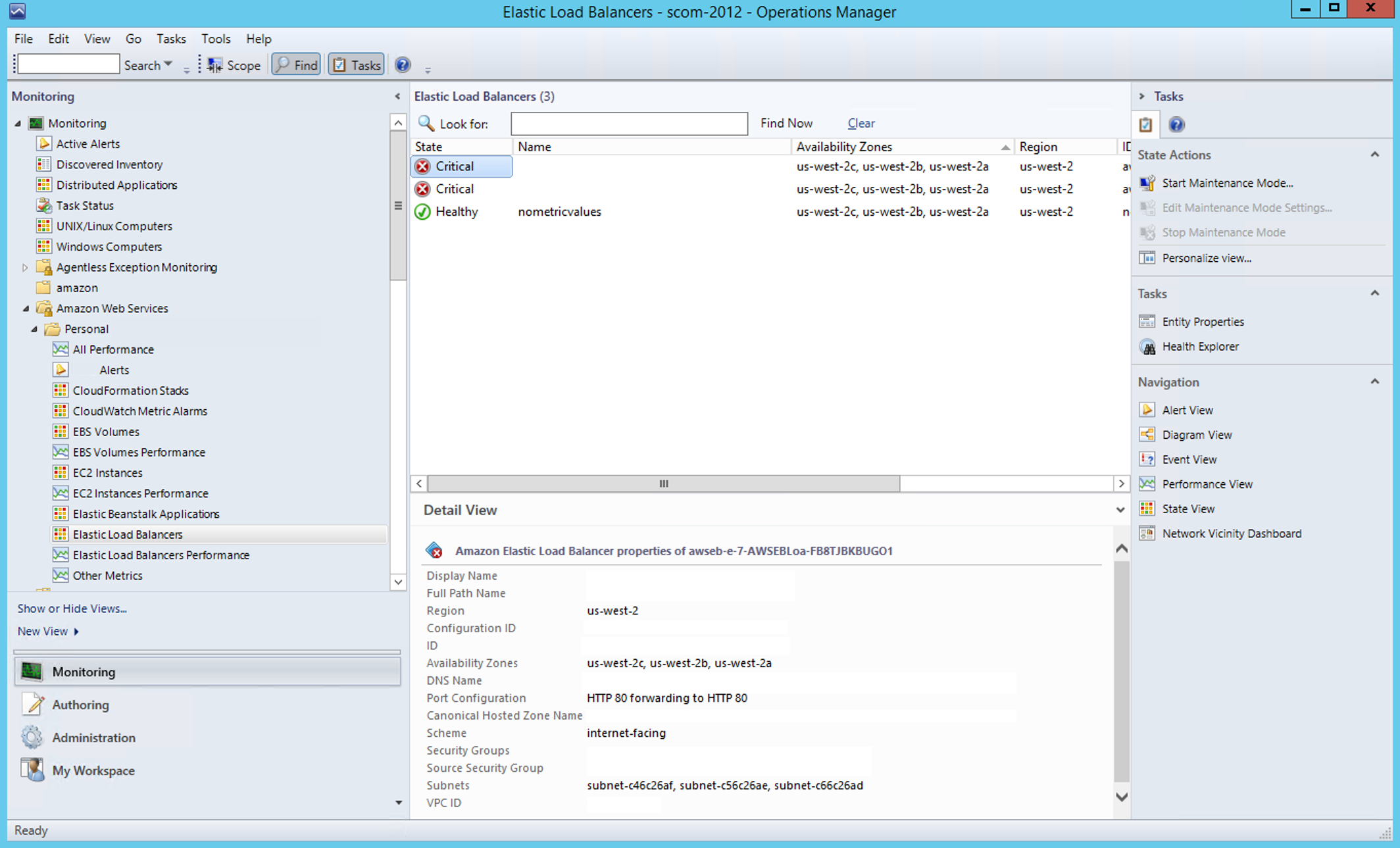 
							Elastic Load Balancing 视图
						