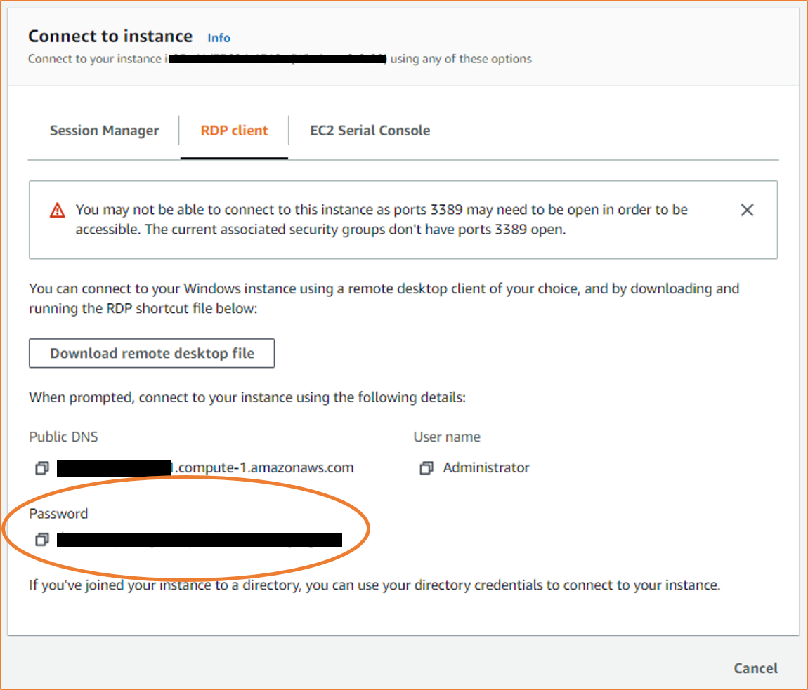 
                                                              RDP 的密码位置。
                                                        