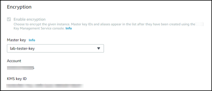 
                      只有加密的预置 Aurora 数据库集群才能用于创建 Aurora Serverless 克隆。
                    
