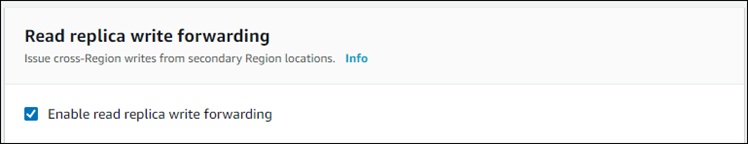 
                    显示辅助集群现已成为 Aurora 全局数据库组成部分的屏幕截图。
                  