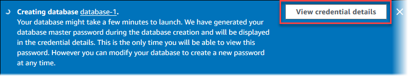 
                        自动生成密码后的主用户凭证。
                    