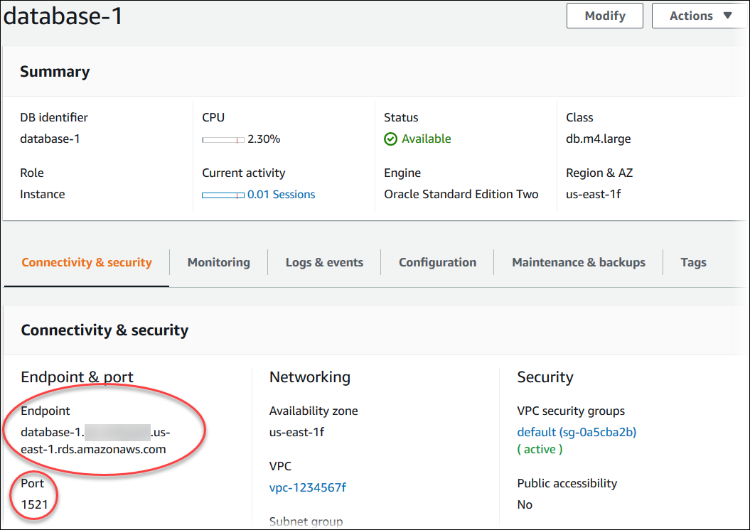 
								“我的数据库实例”列表
							