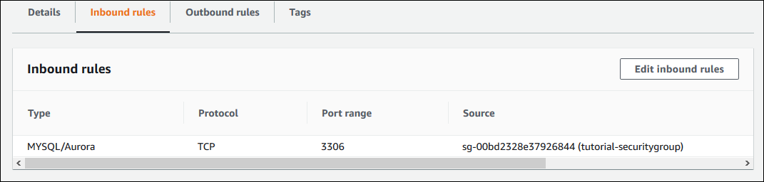 
					将安全组添加到另一安全组的规则
				