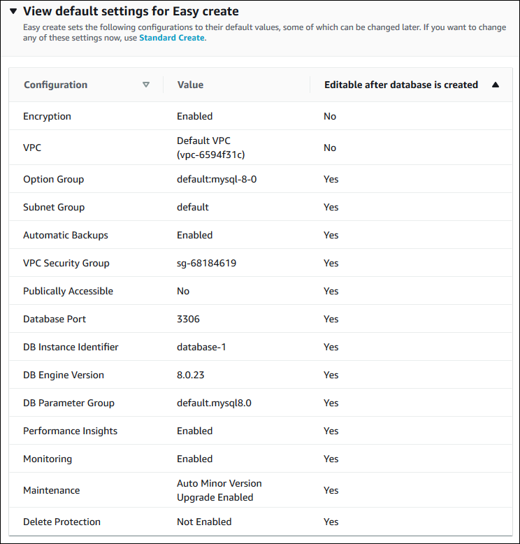 
            					轻松创建默认设置。
            				