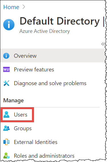 
                            选择 Users（用户）。
                        