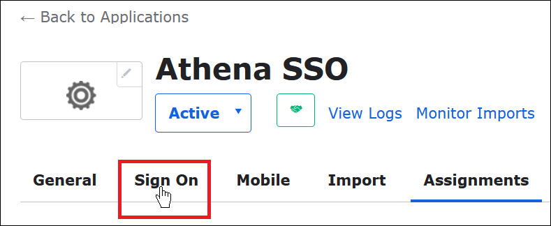 
                        选择 Sign On（登录）。
                    