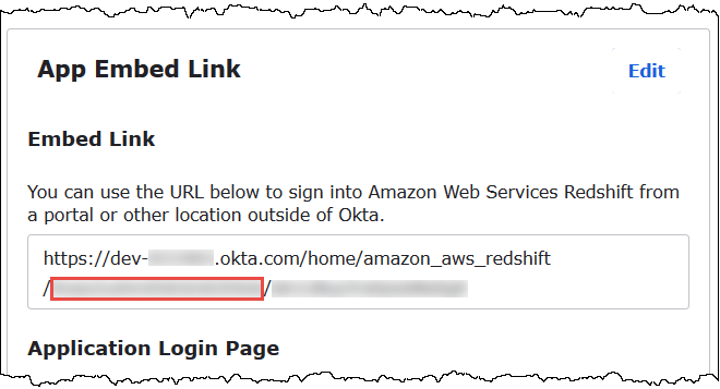 
                        复制 Okta 应用程序的 ID。
                    