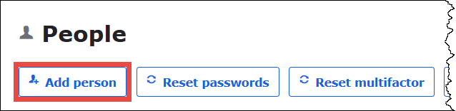 
                        选择 Add Person（添加人员）。
                    
