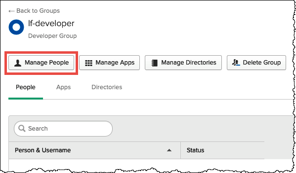 
                        选择 Manage People（管理人员）。
                    