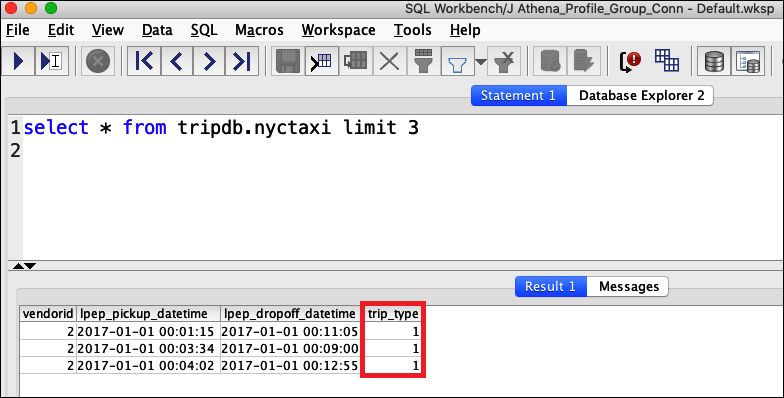 
                        数据结果中的第四列。
                    