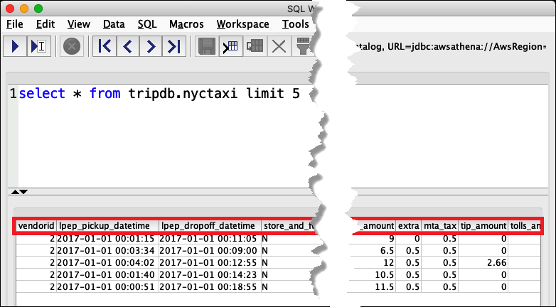 
                        验证是否显示了所有列。
                    