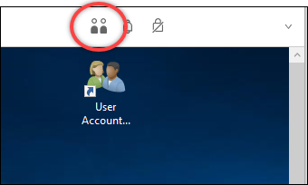 DCV 客户端上的 “合作者” 按钮