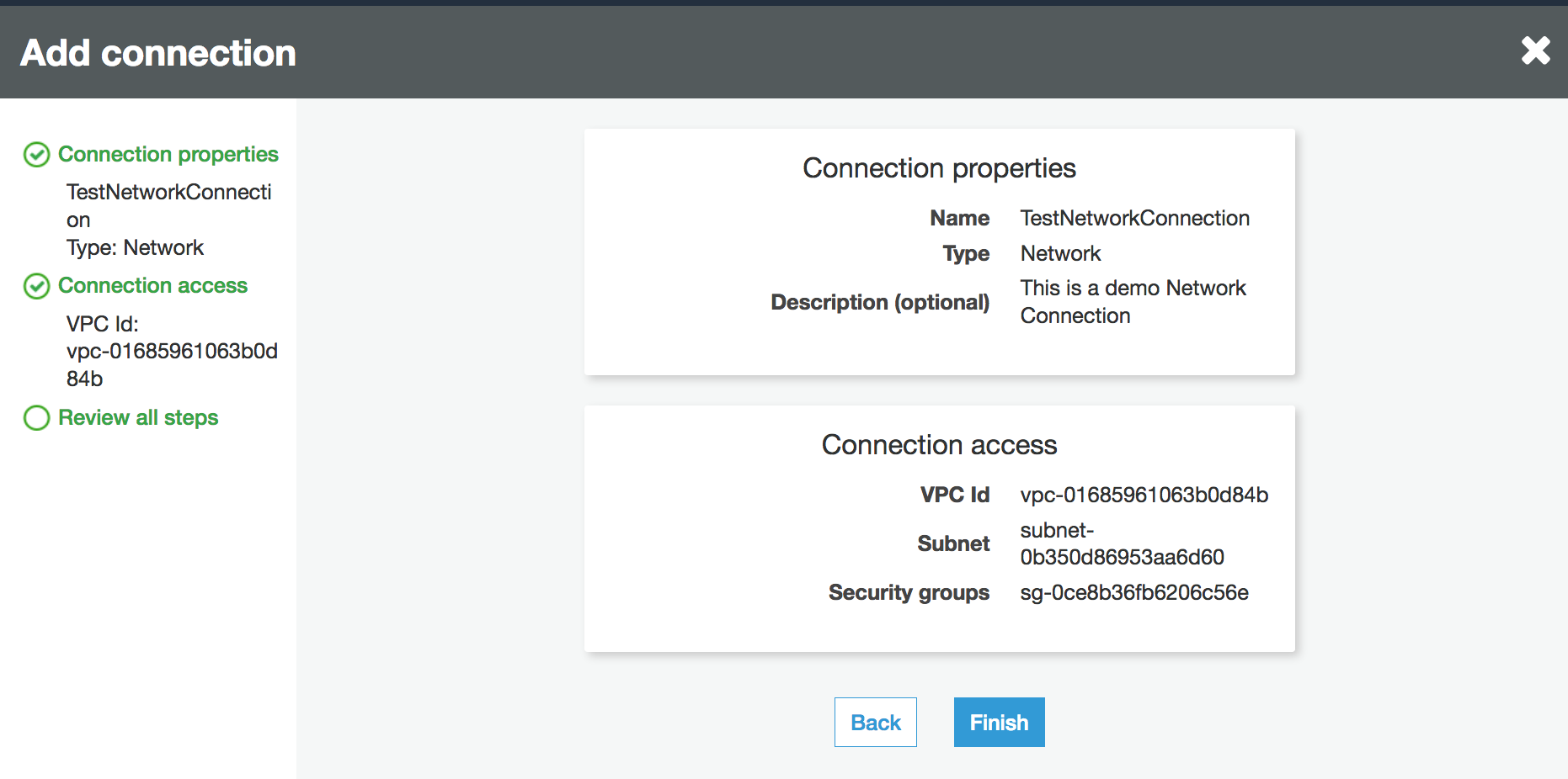
                            选择连接类型。
                        