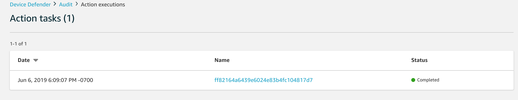 
              审核操作执行的列表。
            
