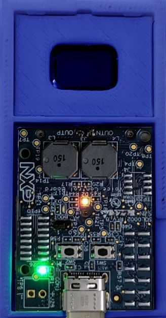 
                                                当应用程序连接到设备时，套件的状态指示灯闪烁橙色。
                                            