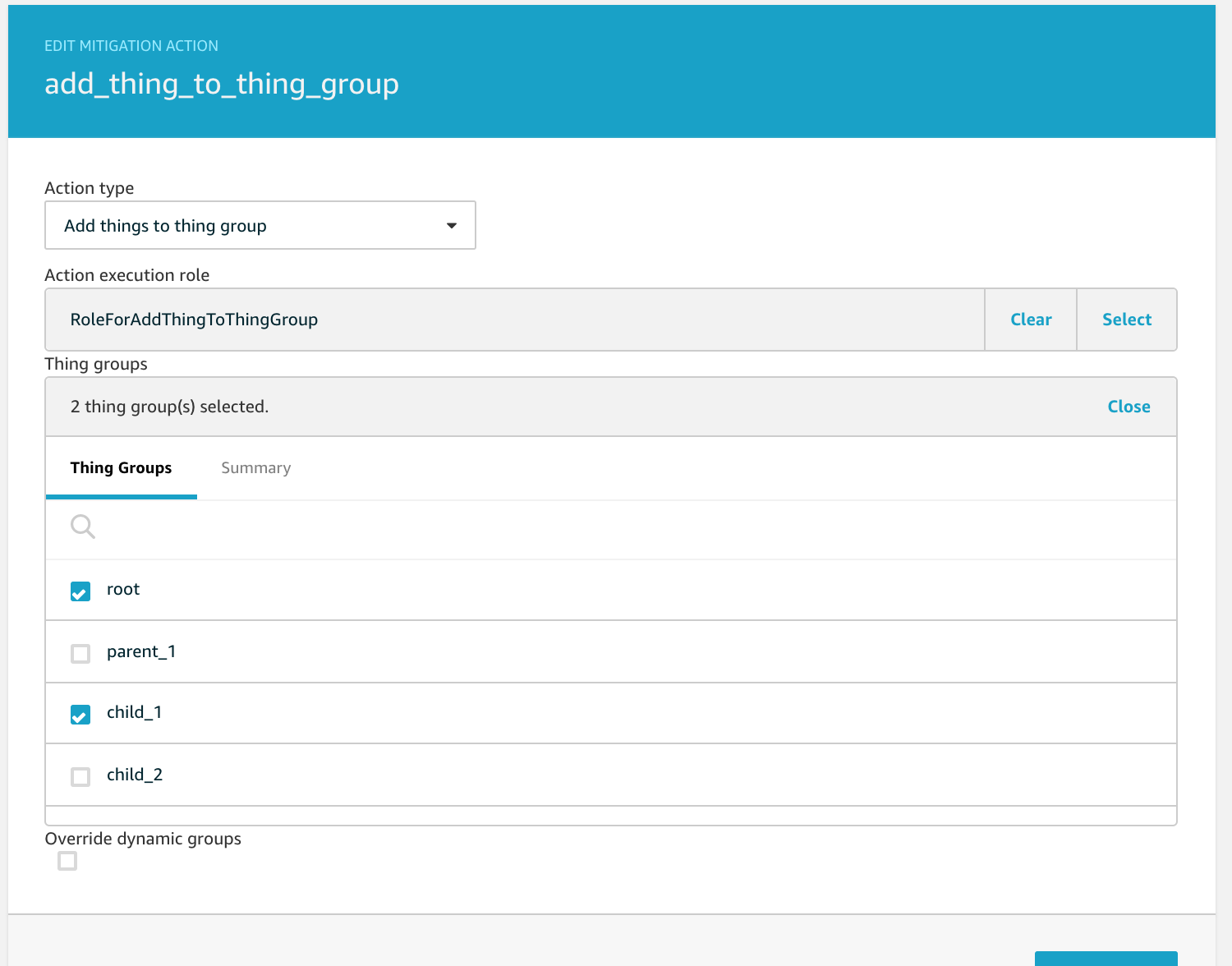 
                编辑缓解操作页面。
              