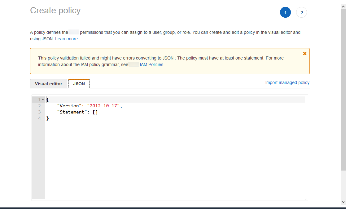 
              设置 IAMAmazon IoT EventsIAM 控制台中的服务角色。
            