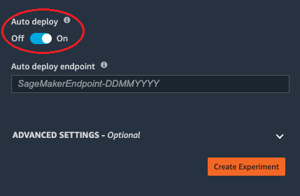 
              SelectAuto deploy 值设置为开，此值是默认值。.
            