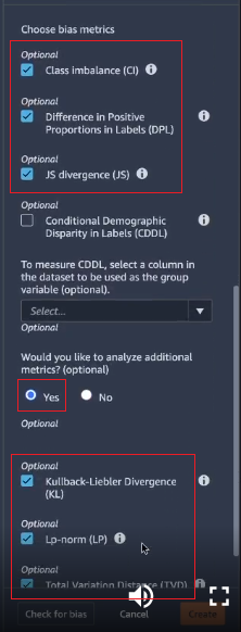 
                        选择偏置指标。
                    