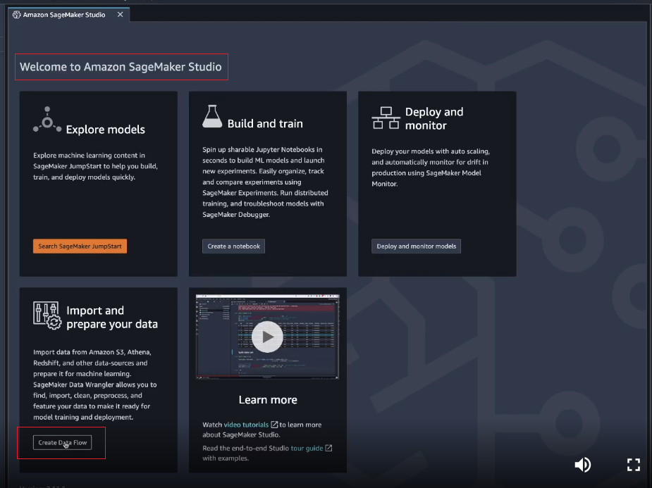 
                        在数据 Wrangler 中创建数据流。
                    