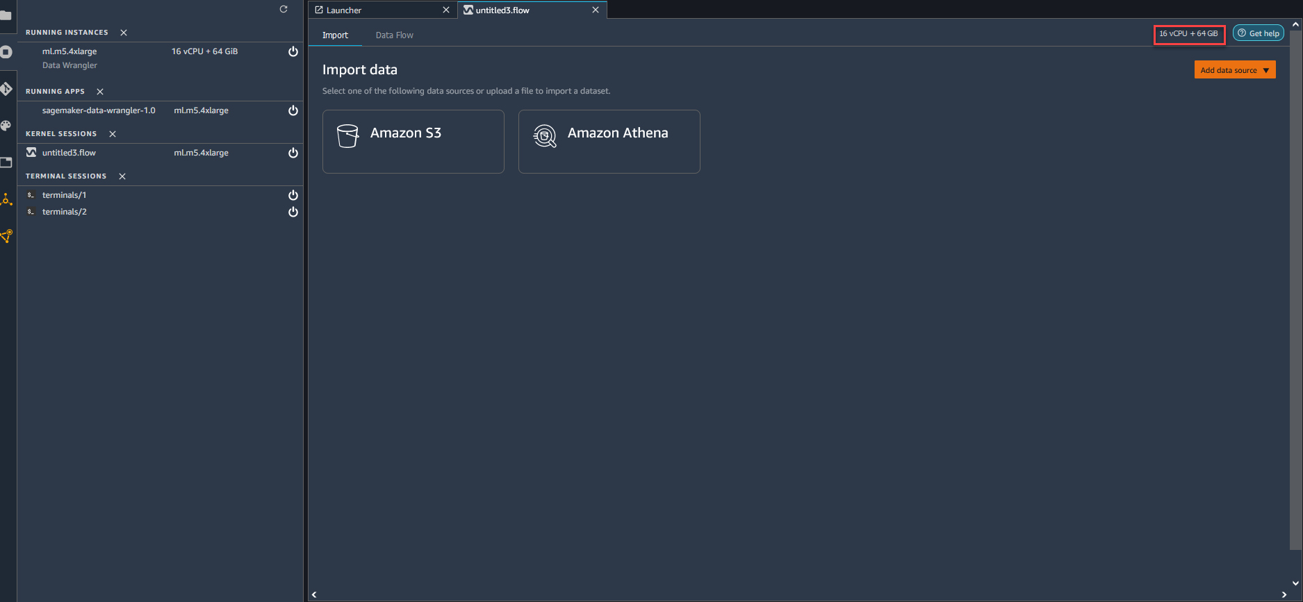 
                        要切换实例，请在右上角的红色框中选择您当前运行的实例的名称。
                    